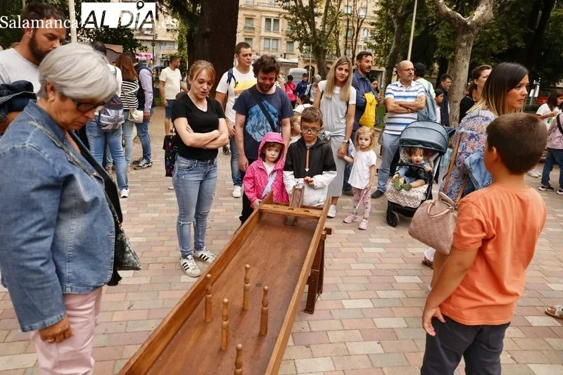 Juegos XXL del Mundo en el parque de La Alamedilla