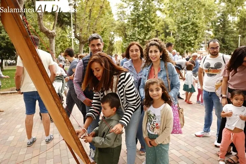 Juegos XXL del Mundo en el parque de La Alamedilla