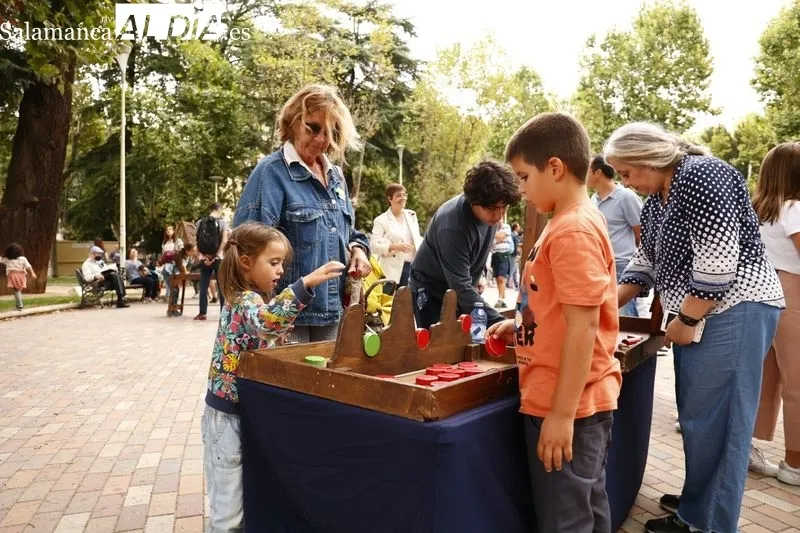Juegos XXL del Mundo en el parque de La Alamedilla