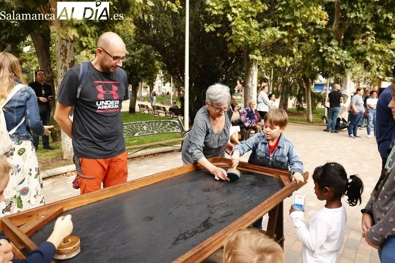 Juegos XXL del Mundo en el parque de La Alamedilla