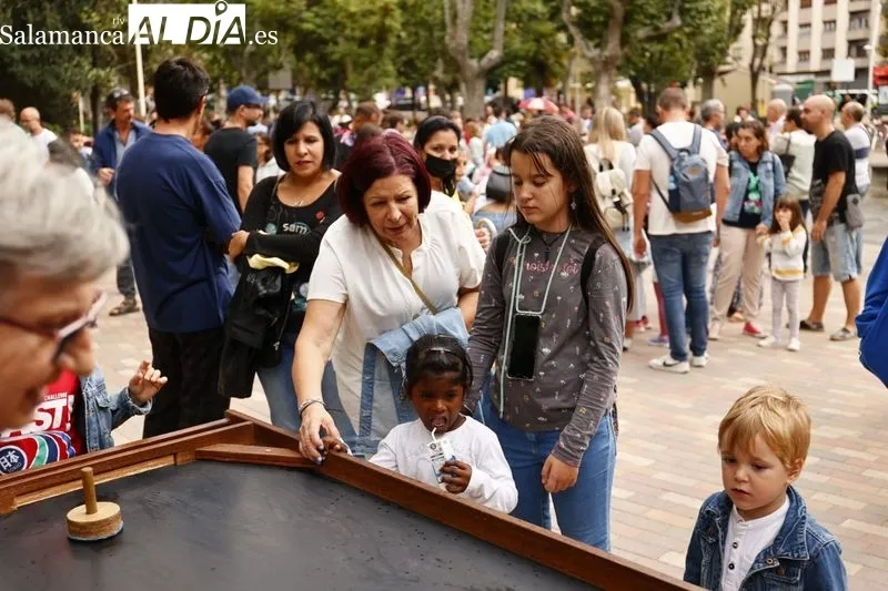 Juegos XXL del Mundo en el parque de La Alamedilla