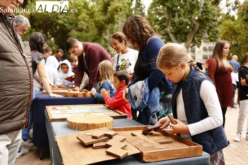 Juegos XXL del Mundo en el parque de La Alamedilla