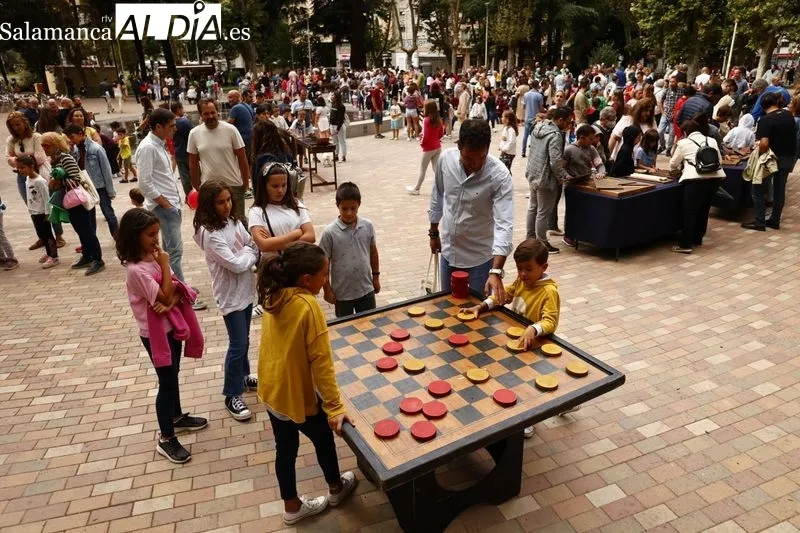 Juegos XXL del Mundo en el parque de La Alamedilla