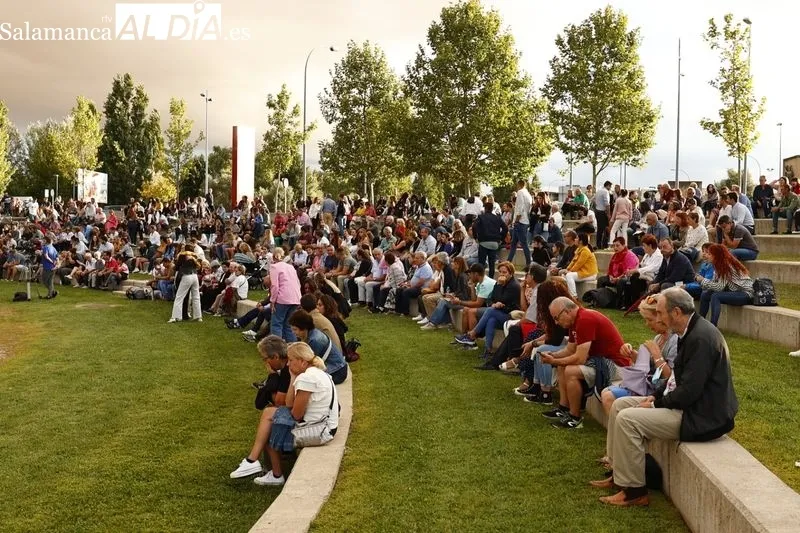 Fran Colmenero durante el concierto