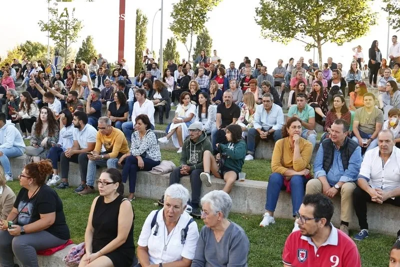 Fran Colmenero durante el concierto