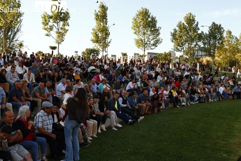 Fran Colmenero durante el concierto