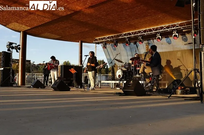 Fran Colmenero durante el concierto