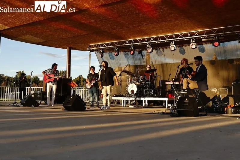 Fran Colmenero durante el concierto