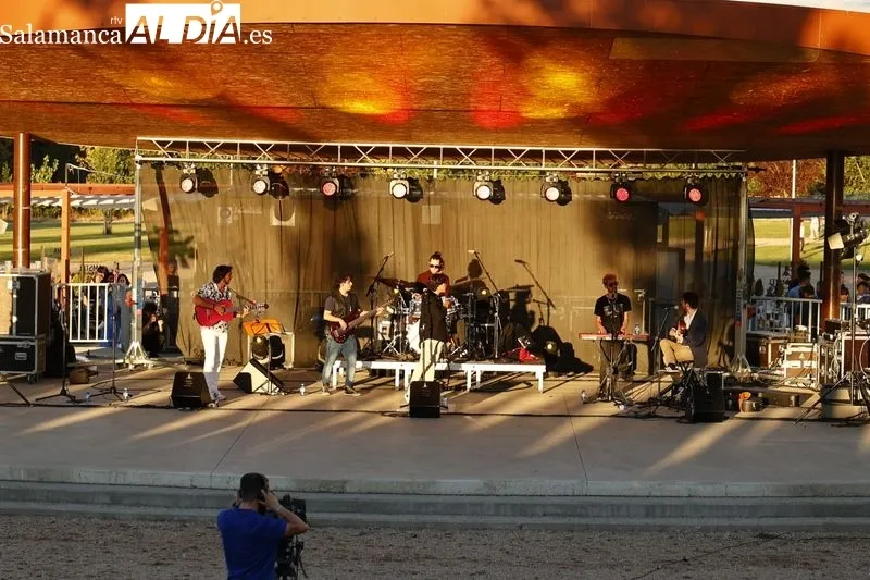 Fran Colmenero durante el concierto