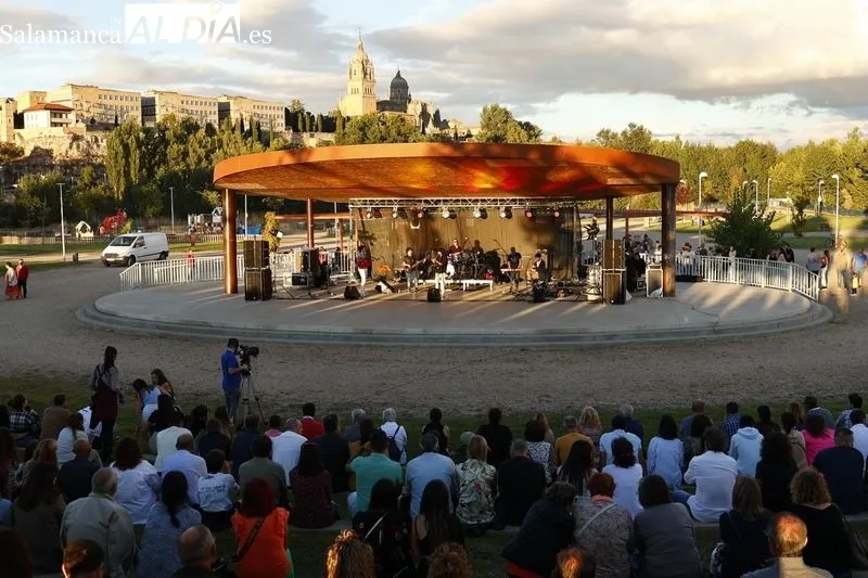 Fran Colmenero durante el concierto