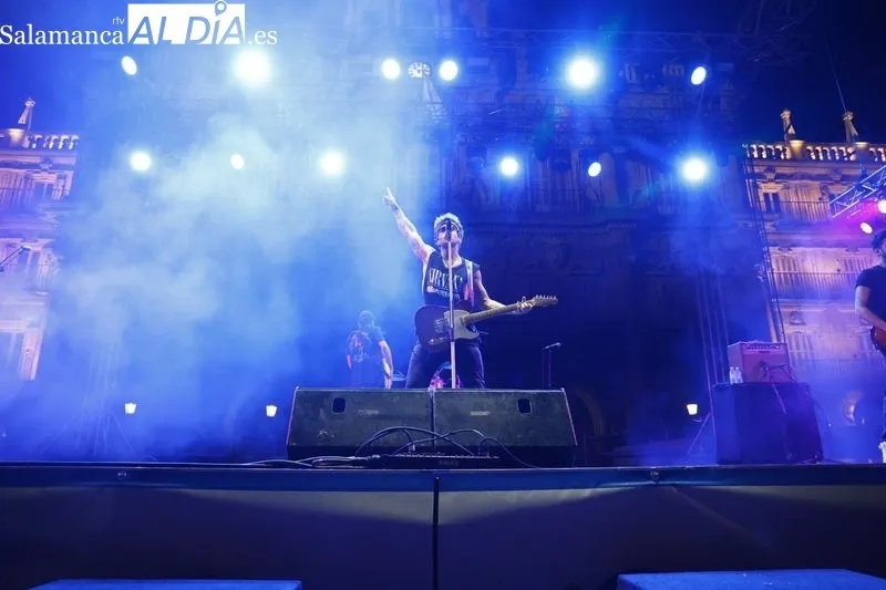 Concierto de Álvaro de Luna en la Plaza Mayor de Salamanca