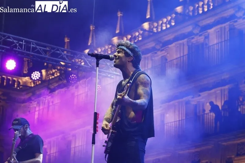 Concierto de Álvaro de Luna en la Plaza Mayor de Salamanca
