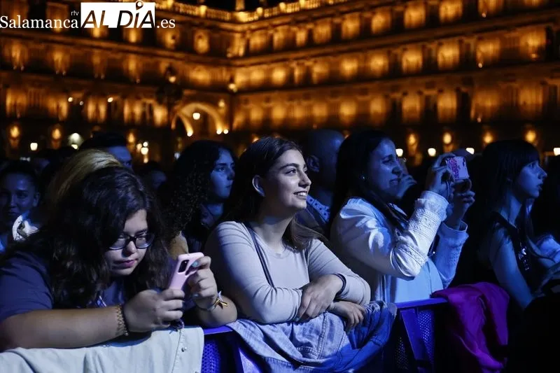 Concierto de Álvaro de Luna en la Plaza Mayor de Salamanca