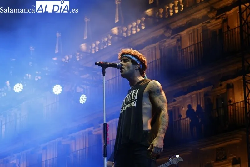 Concierto de Álvaro de Luna en la Plaza Mayor de Salamanca