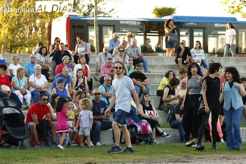 Concierto de Yawners en el parque de Nebrija de Salamanca