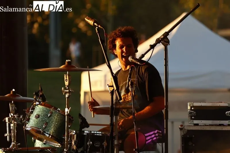 Concierto de Yawners en el parque de Nebrija de Salamanca