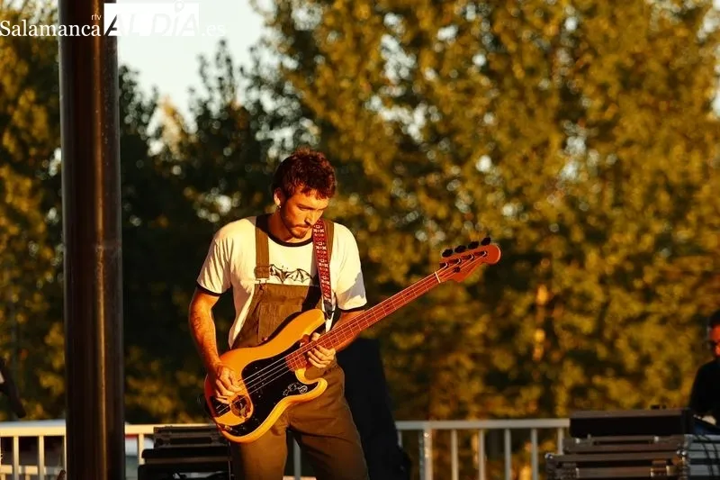 Concierto de Yawners en el parque de Nebrija de Salamanca