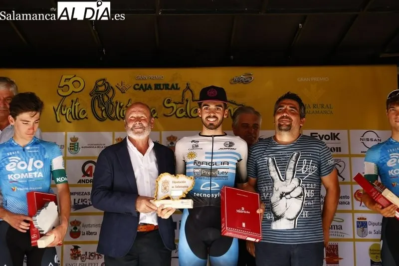 Foto 6 - Edgar Cadena se proclama ganador de la 50&ordf; Vuelta Ciclista a Salamanca
