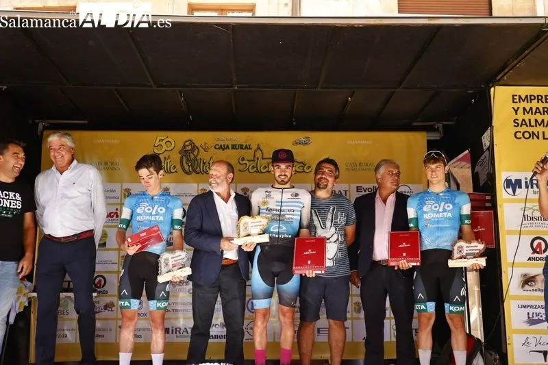 Foto 5 - Edgar Cadena se proclama ganador de la 50&ordf; Vuelta Ciclista a Salamanca