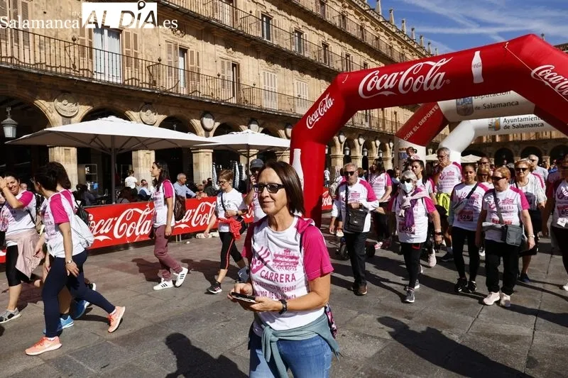 Imágenes de la marcha de la V Carrera Contra la Violencia de Género. Fotos: David Sañudo