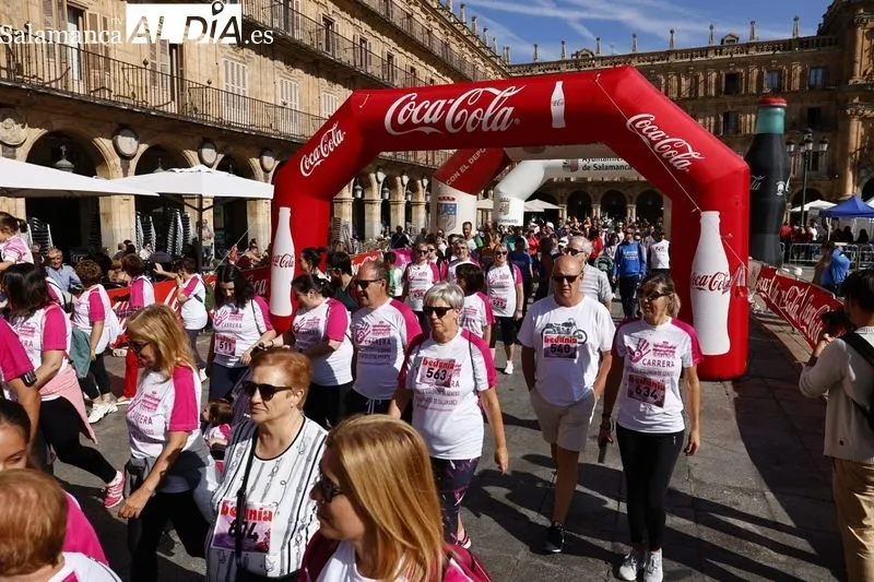 Imágenes de la marcha de la V Carrera Contra la Violencia de Género. Fotos: David Sañudo