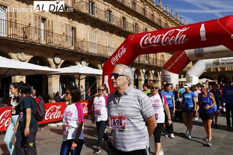 Imágenes de la marcha de la V Carrera Contra la Violencia de Género. Fotos: David Sañudo