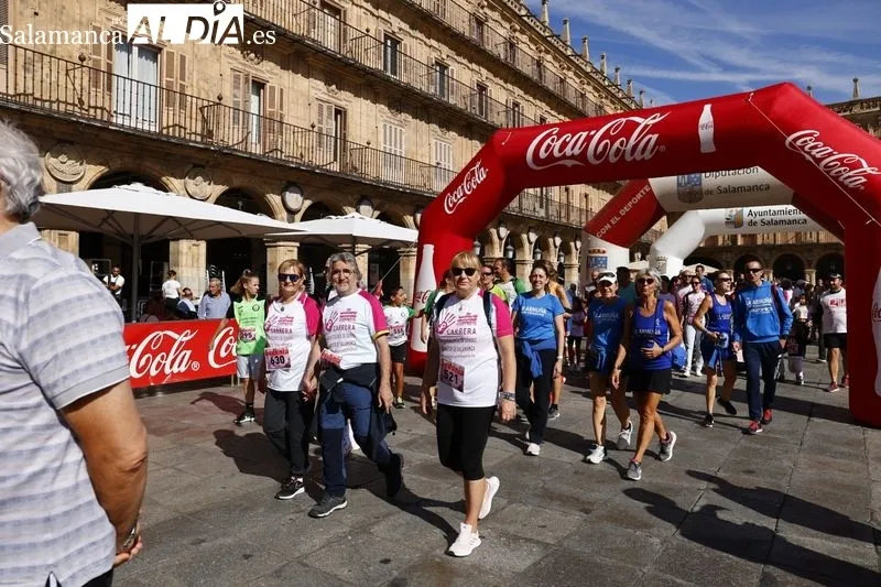 Imágenes de la marcha de la V Carrera Contra la Violencia de Género. Fotos: David Sañudo