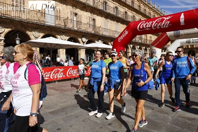 Imágenes de la marcha de la V Carrera Contra la Violencia de Género. Fotos: David Sañudo