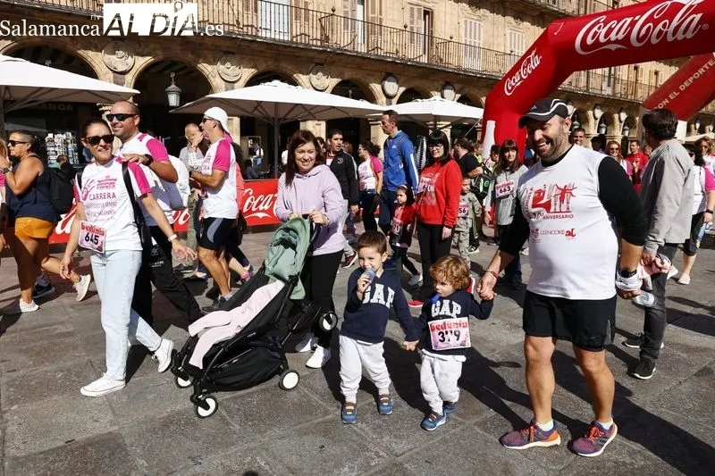 Imágenes de la marcha de la V Carrera Contra la Violencia de Género. Fotos: David Sañudo