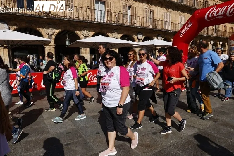 Imágenes de la marcha de la V Carrera Contra la Violencia de Género. Fotos: David Sañudo