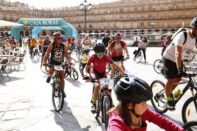 Marcha del Día de la Bici celebrado este domingo en Salamanca
