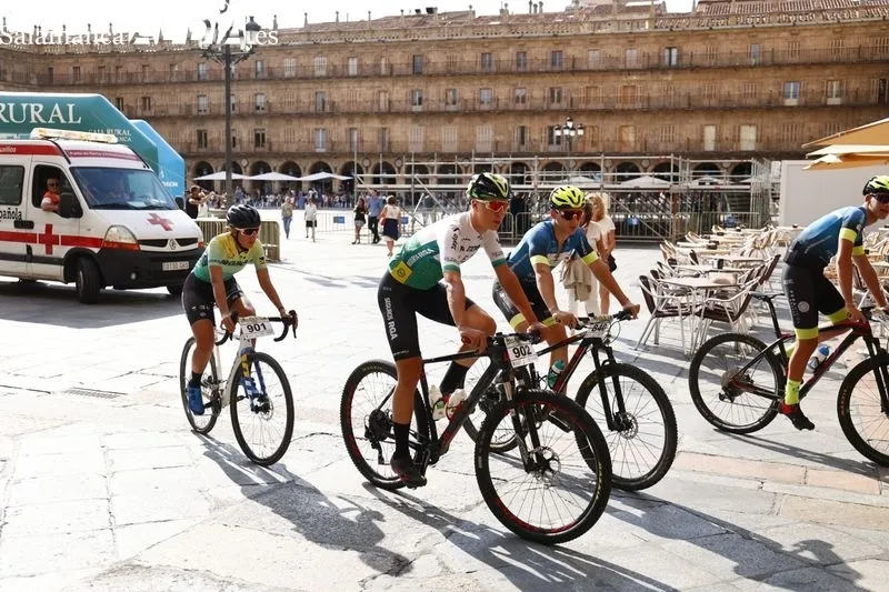 Marcha del Día de la Bici celebrado este domingo en Salamanca