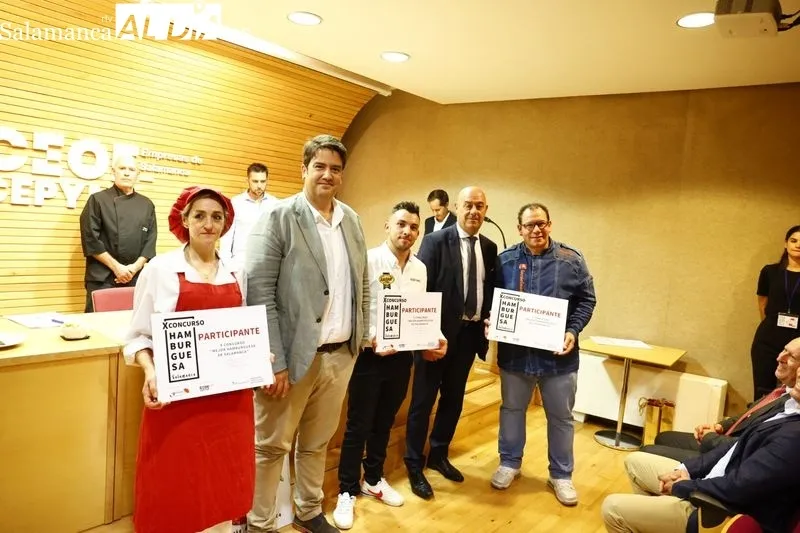Final del certamen ‘La Mejor hamburguesa de Salamanca’. Fotos: David Sañudo