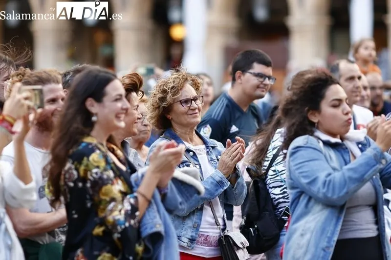 Actividades en la Plaza Mayor con motivo del Día Mundial del Alzheimer