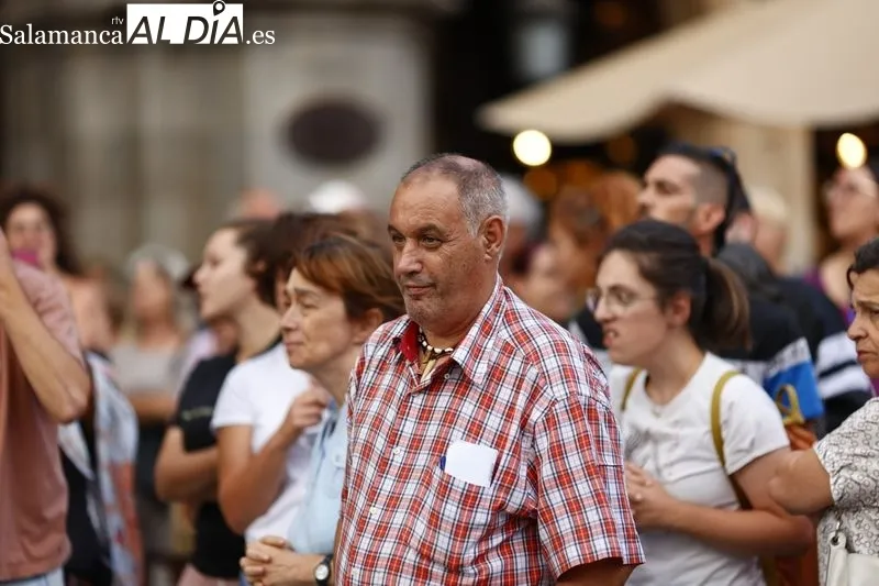 Actividades en la Plaza Mayor con motivo del Día Mundial del Alzheimer
