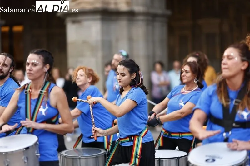 Actividades en la Plaza Mayor con motivo del Día Mundial del Alzheimer
