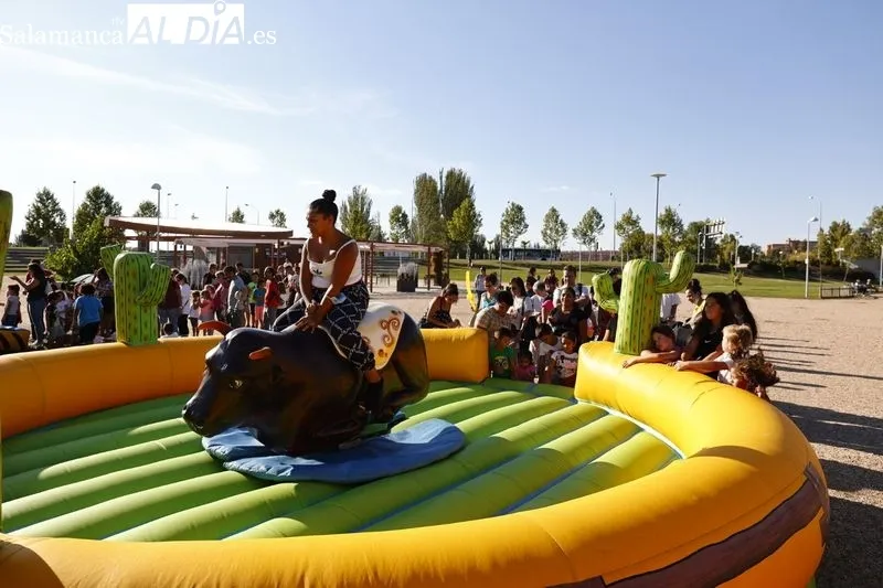 Actividades en el parque Elio Antonio de Nebrija. Fotos: David Sañudo