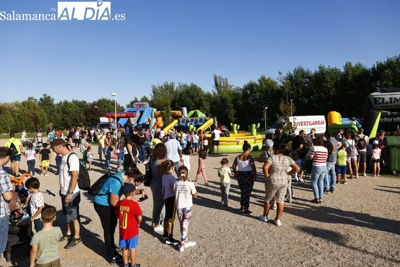 Actividades en el parque Elio Antonio de Nebrija. Fotos: David Sañudo