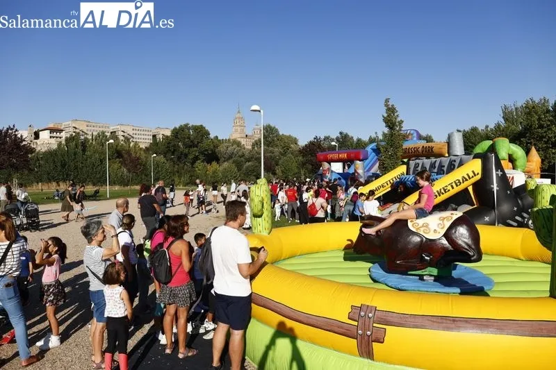 Actividades en el parque Elio Antonio de Nebrija. Fotos: David Sañudo