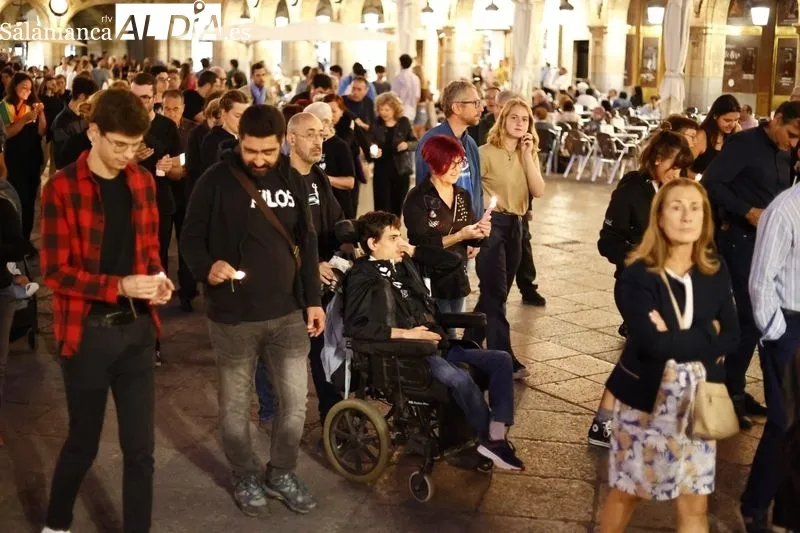 Concentración convocada por Fridays For Future Salamanca
