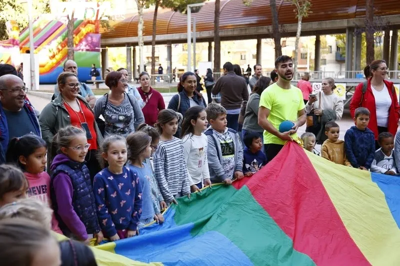 Actividades infantiles en la Plaza Barcelona 