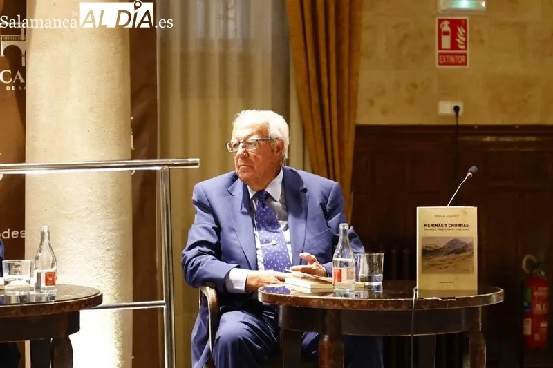 Presentación en el Casino de 'Merinas y churras', de Román Álvarez