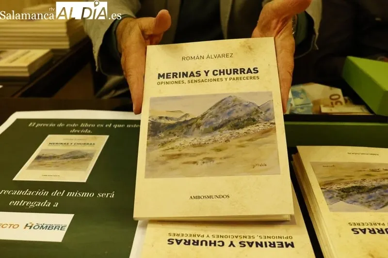 Presentación en el Casino de 'Merinas y churras', de Román Álvarez