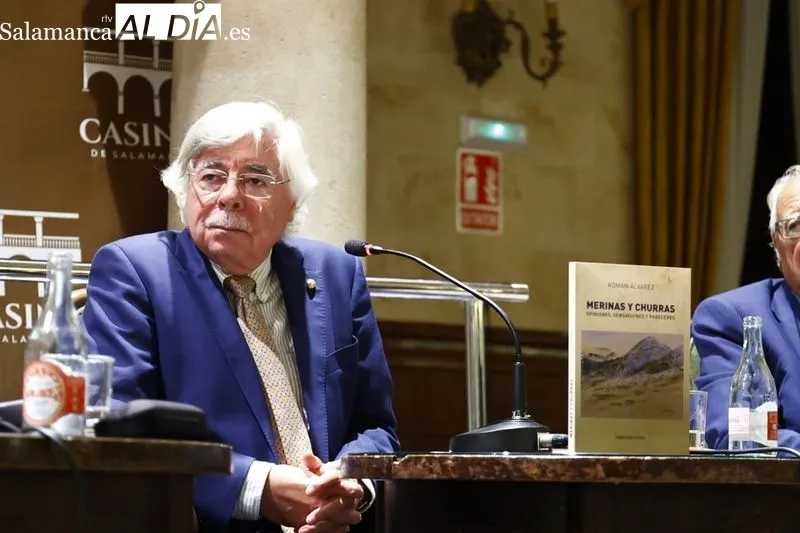 Presentación en el Casino de 'Merinas y churras', de Román Álvarez