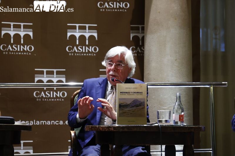 Presentación en el Casino de 'Merinas y churras', de Román Álvarez