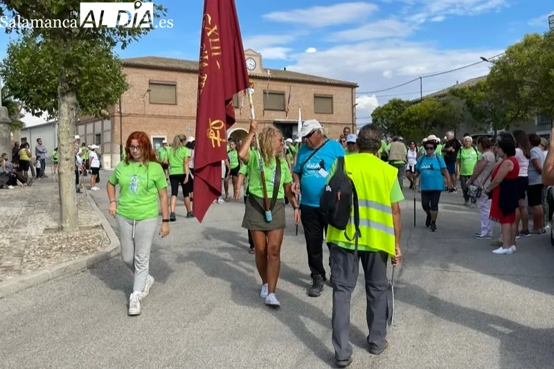 Aldeaseca de la Frontera celebraba la Comuniòn de los higos en la XLII Marcha Teresiana