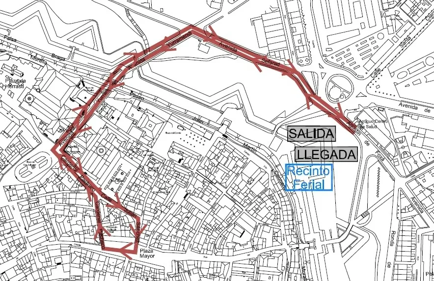 Foto 3 - Definidas tres rutas &lsquo;preferentes&rsquo; para aquellos que quieran desplazarse con sus caballos