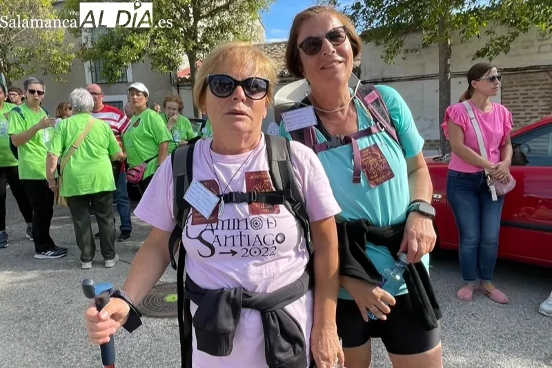 Aldeaseca de la Frontera celebraba la Comuniòn de los higos en la XLII Marcha Teresiana
