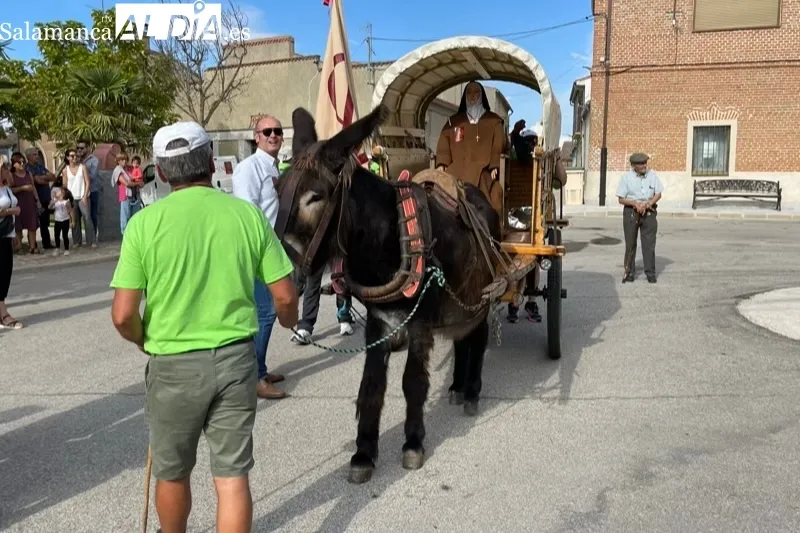Aldeaseca de la Frontera celebraba la Comuniòn de los higos en la XLII Marcha Teresiana