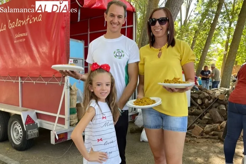Villoria celebraba este sábado una multitudinaria paellada popular en la Alameda